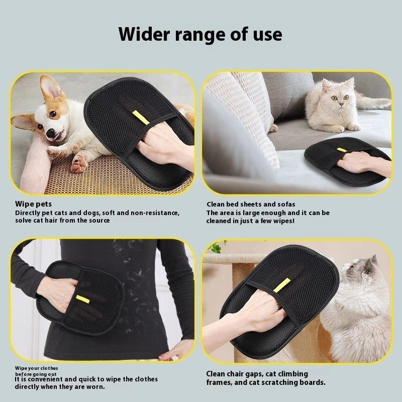 Pet Hair Remover Glove – Gentle Grooming, Less Shedding, Happy Pets