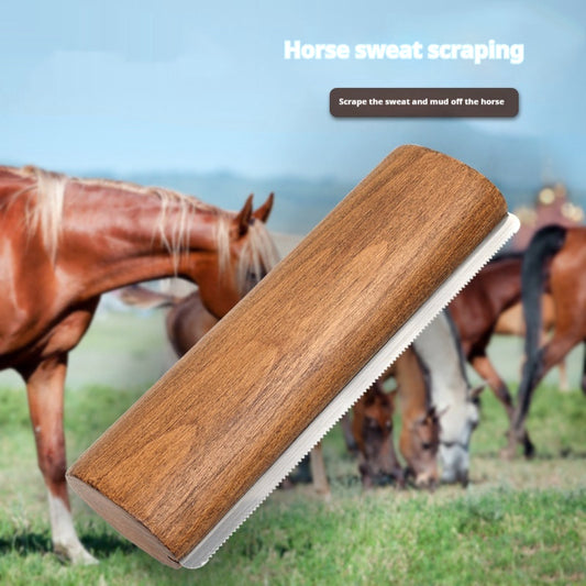 20cm Serrated Horse Scraper – Perfect Grooming Tool