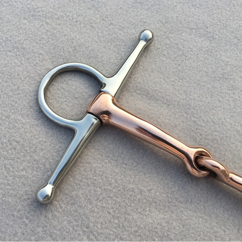 Comfort-Fit Bronze Horse Bit for Smooth, Gentle Control