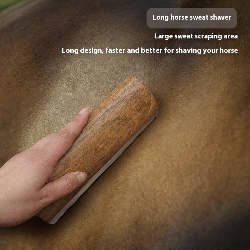 20cm Serrated Horse Scraper – Perfect Grooming Tool