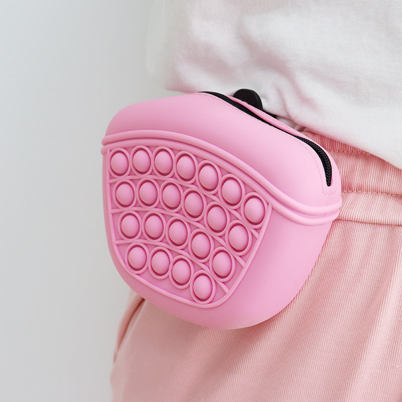 Silicone Pet Training Bag – Easy Clip Treat Holder for Dogs