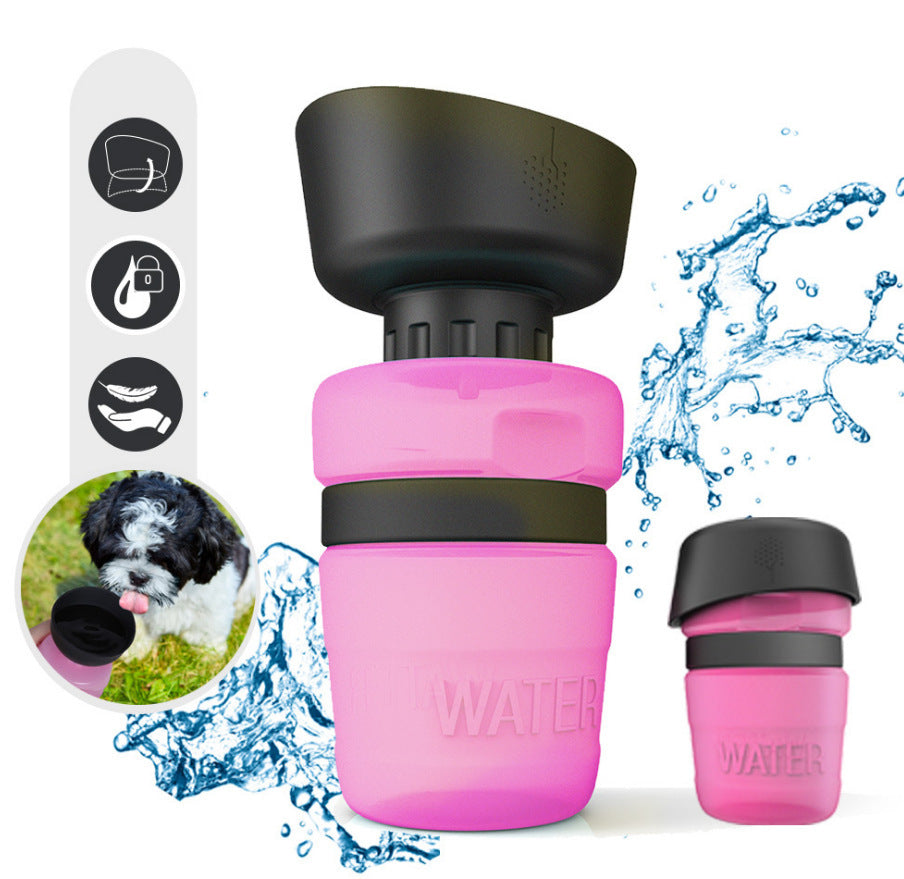 Travel Dog Water Bottle – Easy Hydration for Pets Outdoors