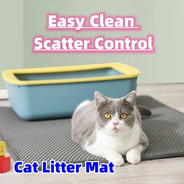 Waterproof Cat Litter Mat – Keep Floors Clean & Fresh