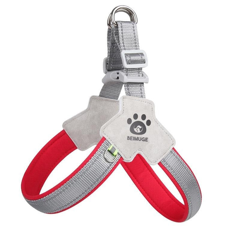 Easy-Control Reflective Harness for Dogs & Cats