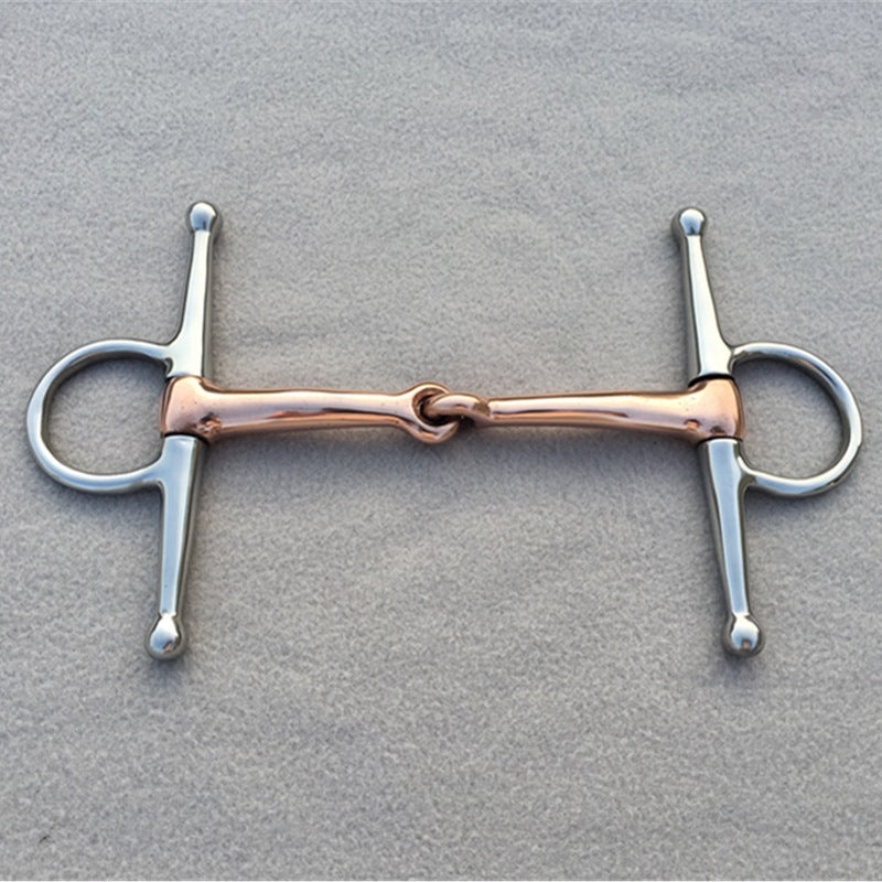 Comfort-Fit Bronze Horse Bit for Smooth, Gentle Control