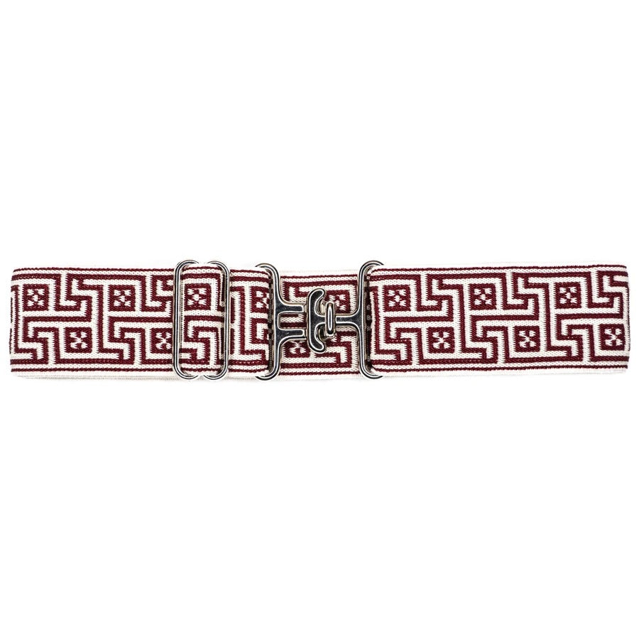 Stretchy Equestrian Riding Belt with Secure Shark Buckle