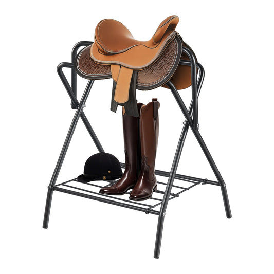 Portable Folding Saddle Rack for English and Western Saddles