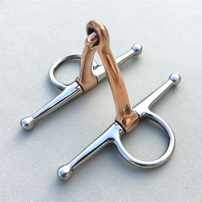 Comfort-Fit Bronze Horse Bit for Smooth, Gentle Control