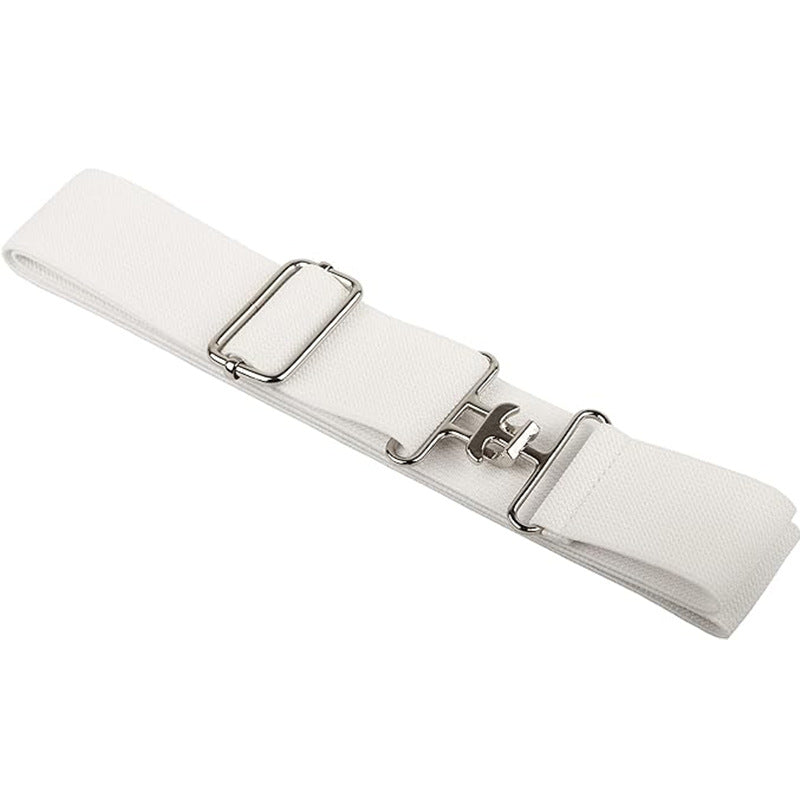 Stretchy Equestrian Riding Belt with Secure Shark Buckle