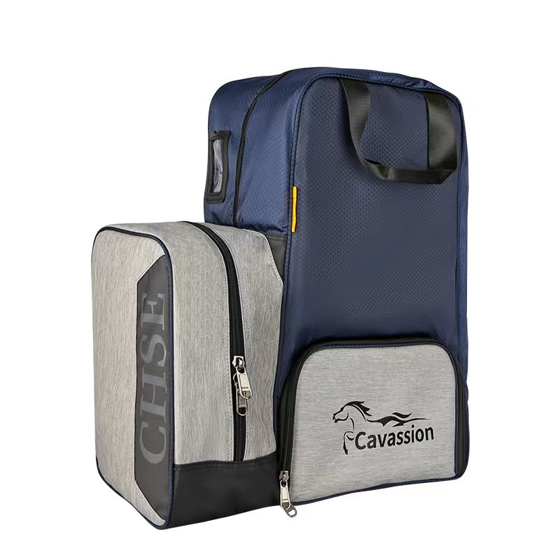 Multifunctional Equestrian Gear Bag for Boots and Helmets
