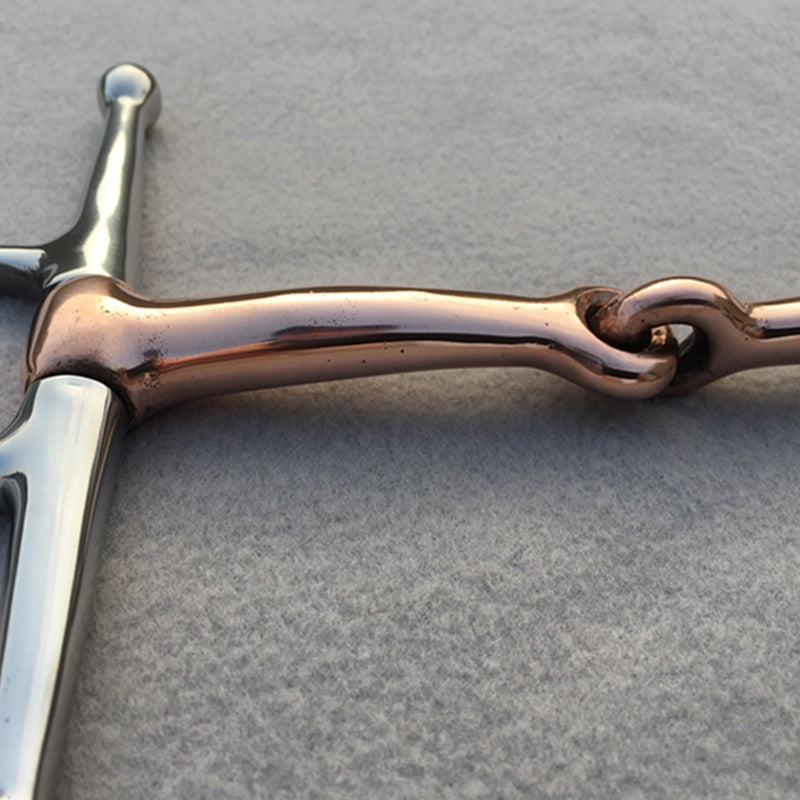 Comfort-Fit Bronze Horse Bit for Smooth, Gentle Control